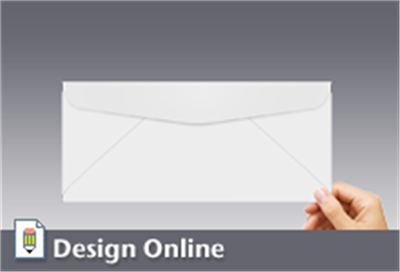 #10 envelope template indesign