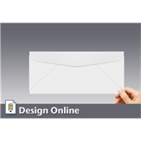 #10 Window Envelope, print flap