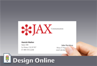 Business Card, Horizontal, with Logo